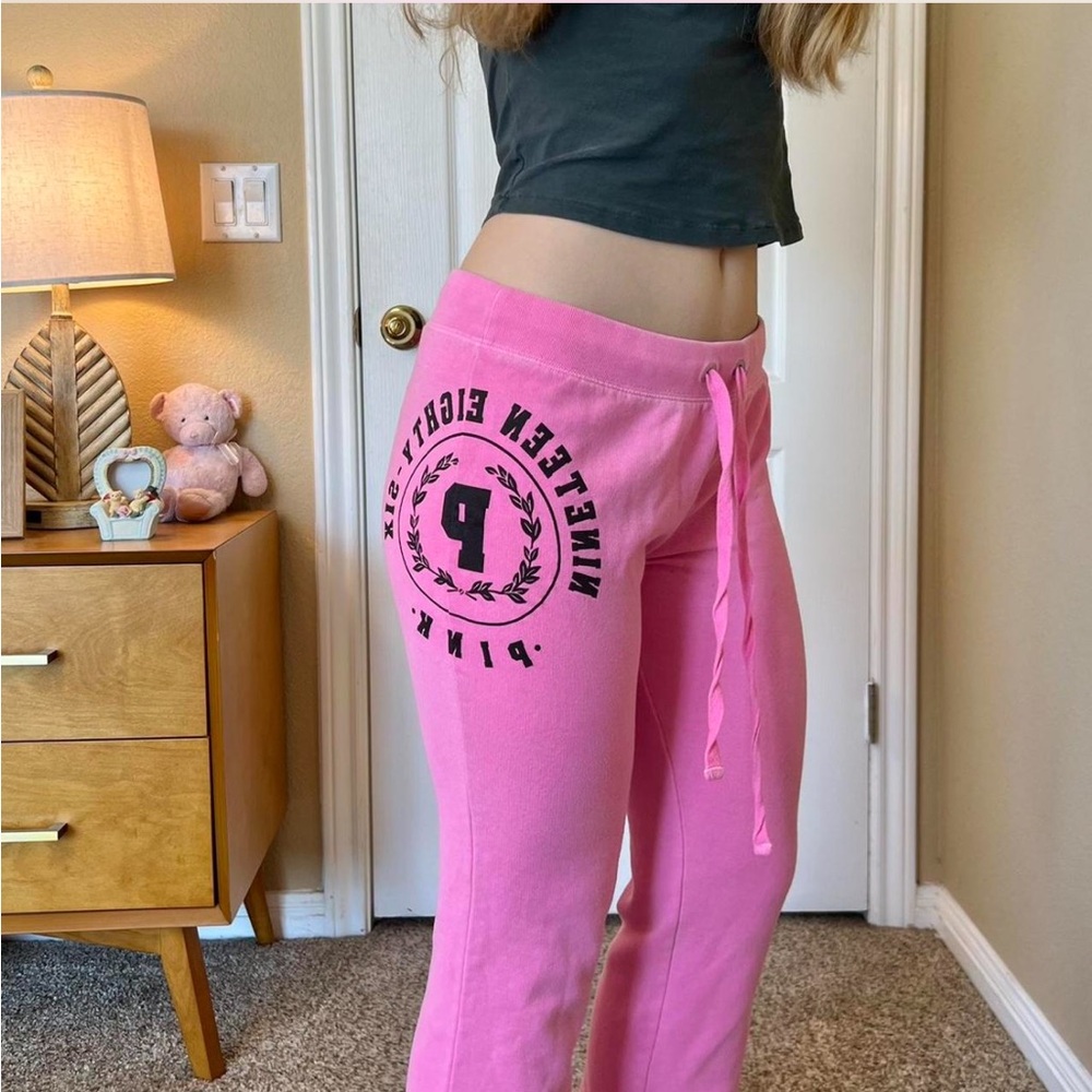 💅🎀PINK y2k pink sweatpants🎀💅